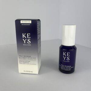 {E5} KEYS Soulcare Truly Becoming Multi-Benefit Peptide Serum 1oz. Full Size NIB
